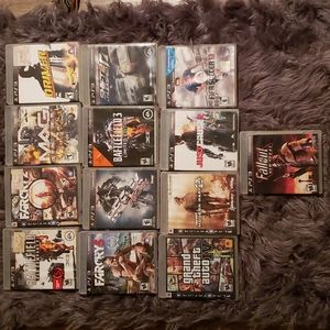 Play Station 3 video games